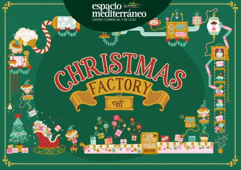 Christmas activities at Espacio Mediterráneo shopping centre, Cartagena