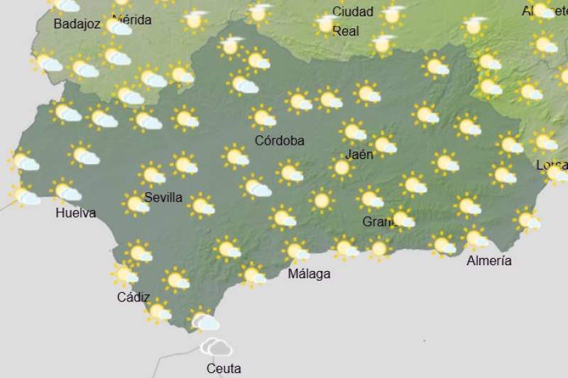 Storms batter Andalusia: Weekend weather forecast December 12-15