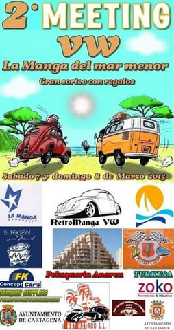 Murcia Today - 7th And 8th March, Classic Volkswagen Meeting In La Manga