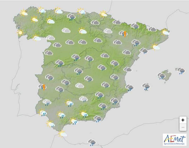 Wet and wild weekend ahead: Spain weather forecast Feb 27-March 2