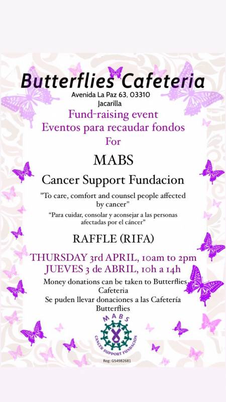 April 3 MABS fundraising raffle in Jacarilla