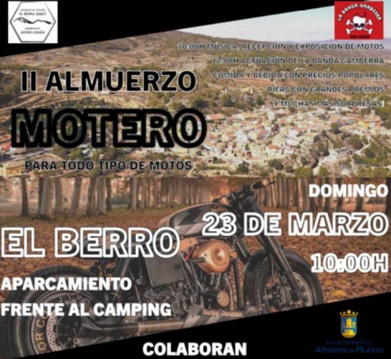 March 23 Bikers day out in the Alhama village of El Berro