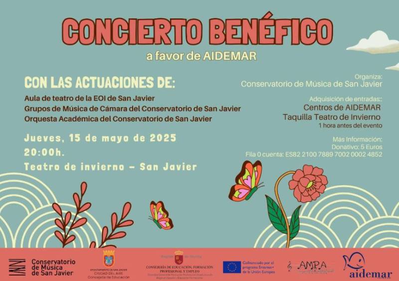 May 15 San Javier Conservatory of Music charity concert