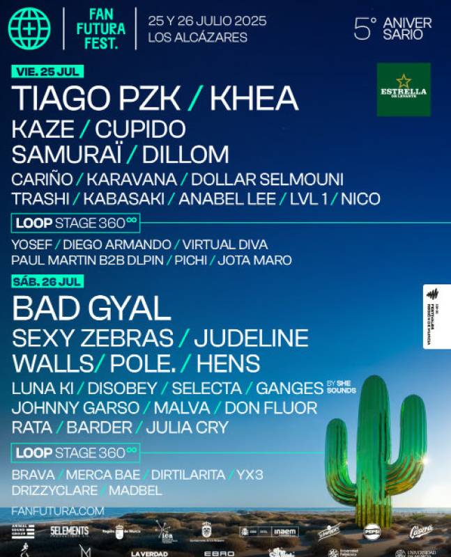 July 25 and 26 Fan Futura Fest returns to Los Alcázares