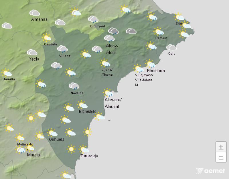 Humid days and tropical nights: Alicante weekend weather forecast August 21-24