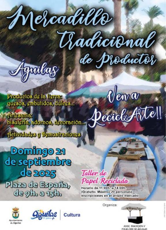 September 21 Local produce market in Aguilas