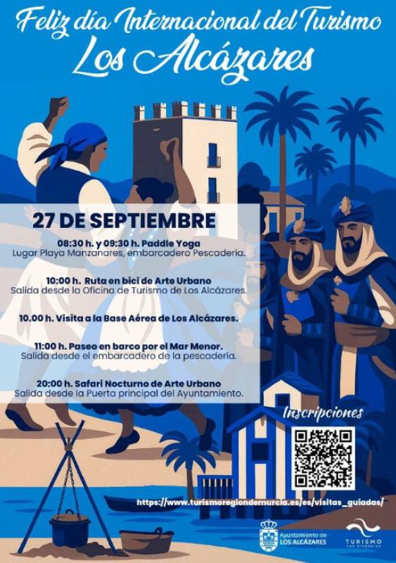 September 27 Free boat trip on the Mar Menor in Los Alcázares