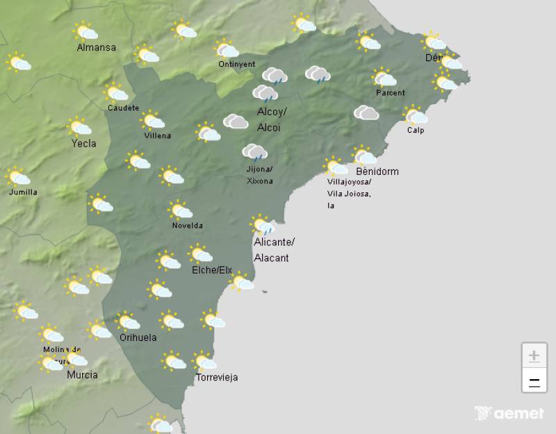 A fresh start to the autumn: Alicante weather forecast September 22-25