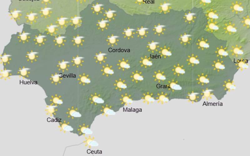 Andalucía weekly weather forecast November 17-20: A cool, unsettled week with rain, sun and chilly mornings