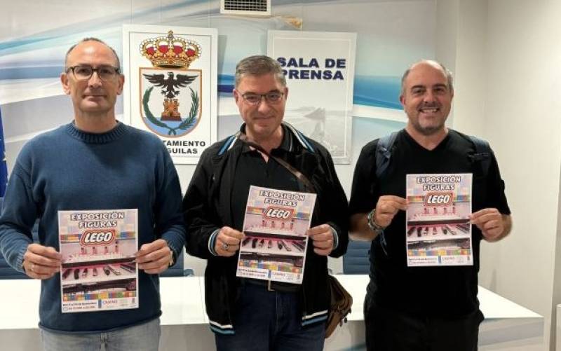 December 4 to 8 Free LEGO exhibition in Águilas