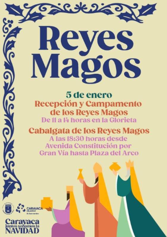 Until January 5 Christmas, New Year and Three Kings in Caravaca de la Cruz 2025-26