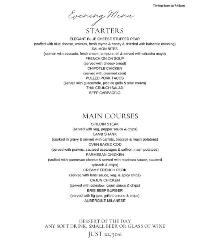 Piccolo's restaurant turns up the flavour with a brilliant new evening menu