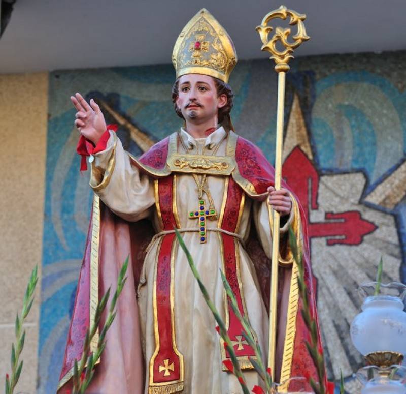 January 25 and February 3 the Feast Day of San Blas in Santiago de la Ribera