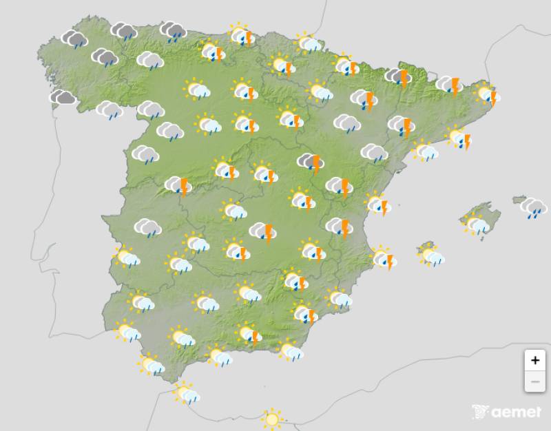 Spain weekend weather forecast March 5-8: DANA follows Storm Regina