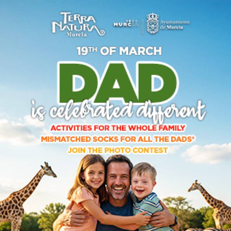March 19  Fathers' Day adventure awaits at Terra Natura Murcia