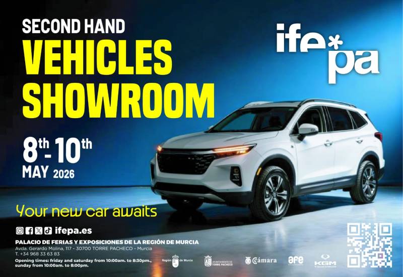 May 10 to 12 Huge second-hand vehicle fair at the IFEPA venue in Torre Pacheco