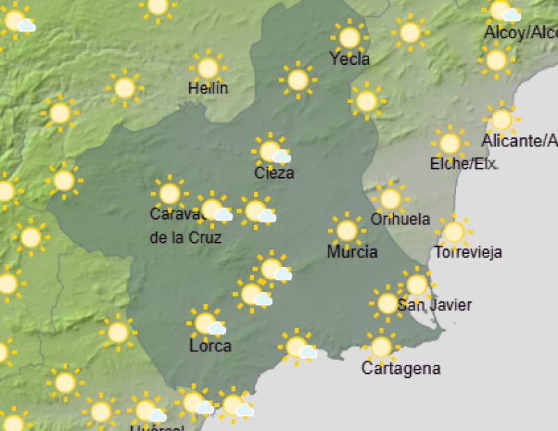 Warming Up After a Chilly Start: Murcia Weekly Weather Forecast March 31-April 2
