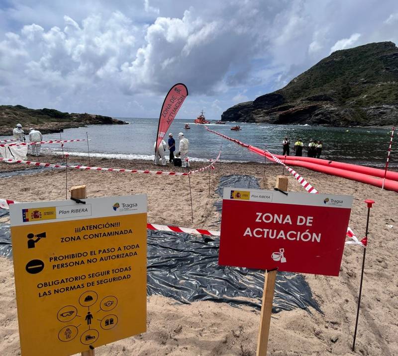 Major oil spill emergency drill held off Cartagena coast
