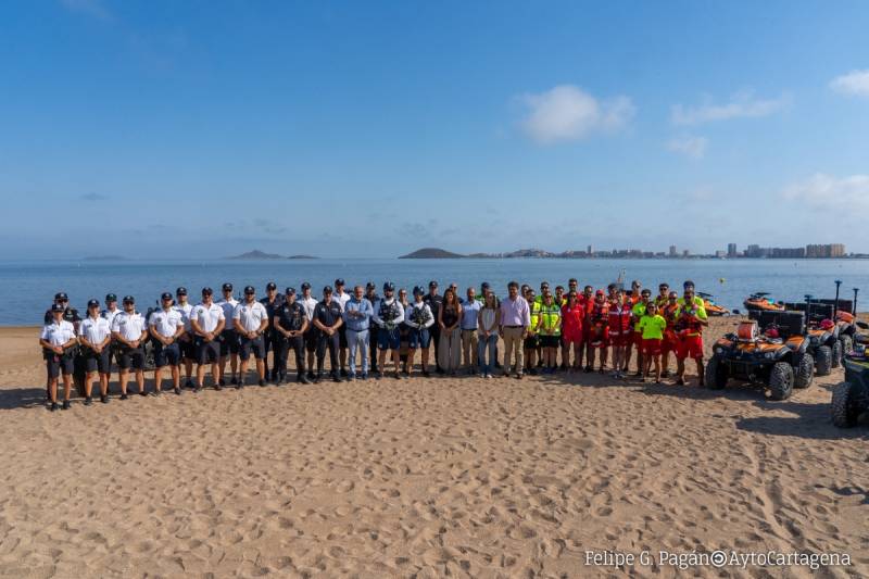 Cartagena launches its biggest ever beach safety operation as the summer season gets properly underway