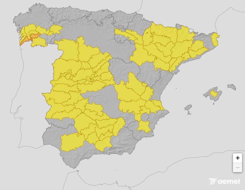 Spain weather forecast August 17-20: Scorching temperatures followed by storms, hail and heavy rain