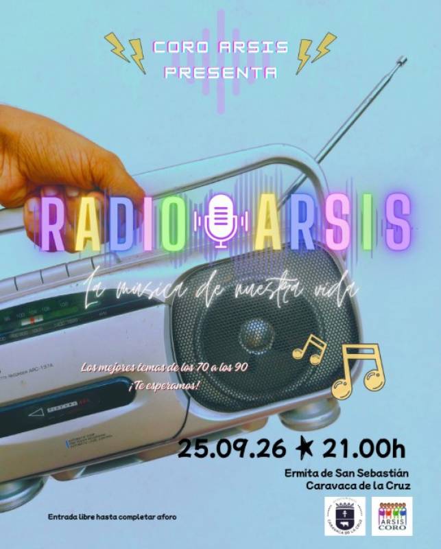 September 25 Music from your 70s and 80s radio memories in Caravaca