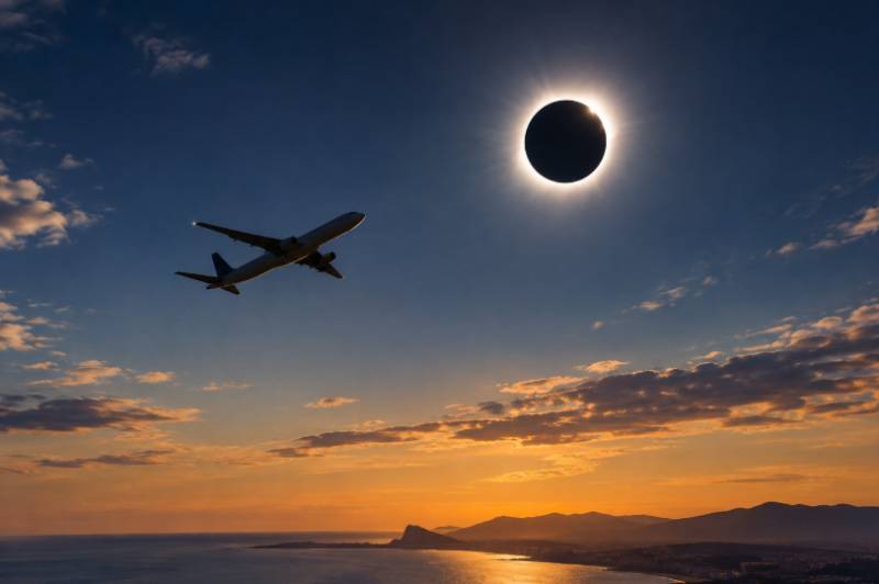 Spain's next total solar eclipse is already sending flight bookings soaring
