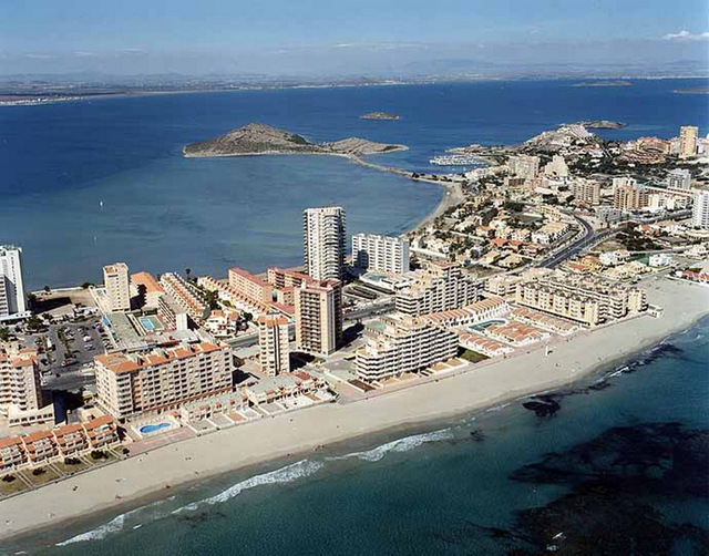 Cartagena beaches: Playa Galúa, La Manga del Mar Menor