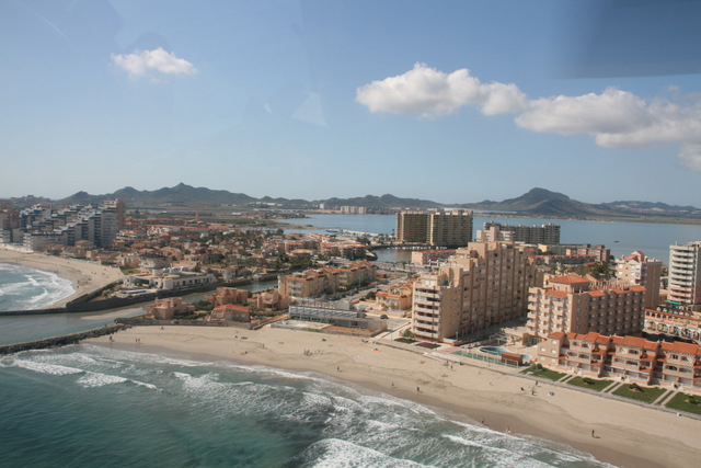 Cartagena beaches: Playa Galúa, La Manga del Mar Menor