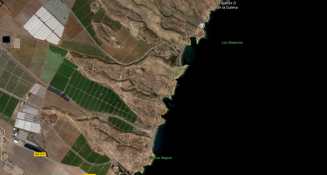 Águilas beaches: Playa del Saladar