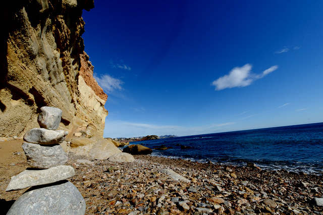 Mazarrón beaches: Playa Amarilla, nudist beach