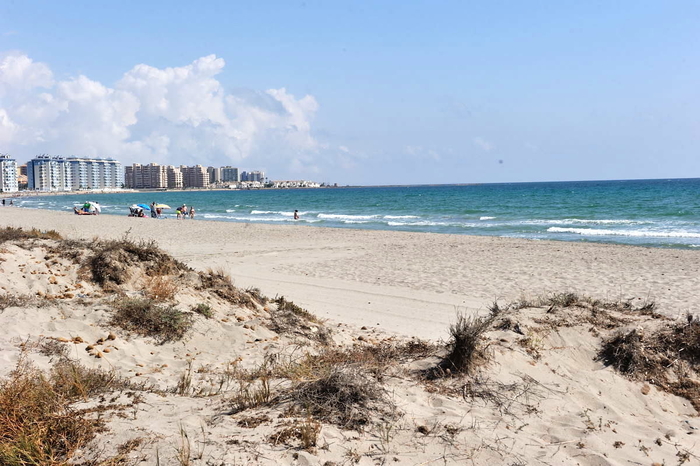 Playa Ensenada del Esparto, La Manga del Mar Menor beaches San Javier