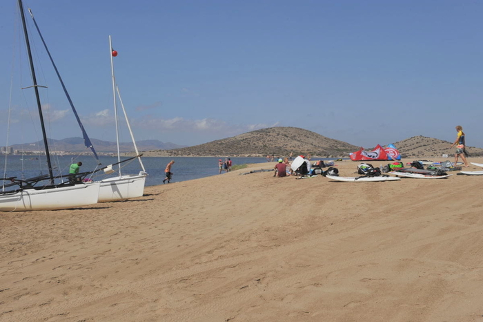 Cartagena beaches: Dársena de Dos Mares in La Manga del Mar Menor