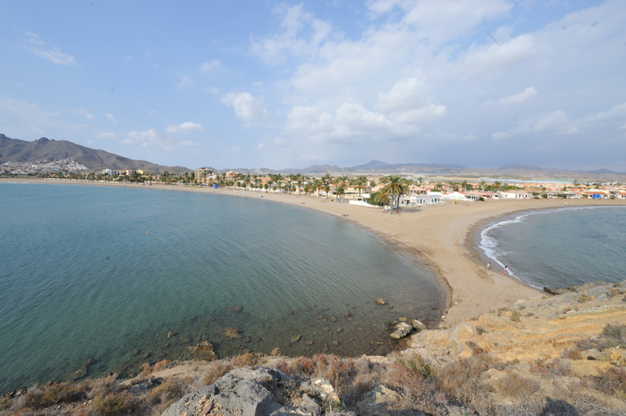 An overview of the beaches of Mazarron