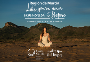 Murcia Turistica Home page banner Naturaleza Sensorial  MURCIA