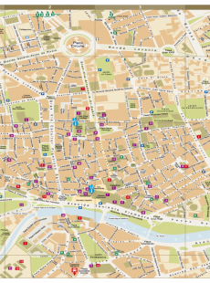 Tourist map of Murcia