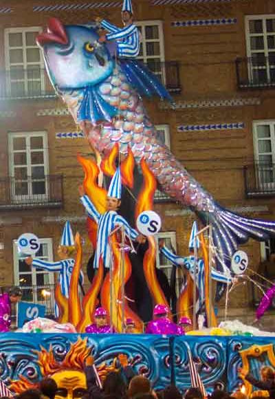 Burial of the sardine